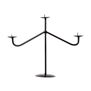Candelabra Black - 3 Tier - Image 1